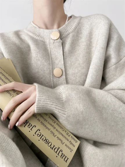 Women's Button Knit Cardigan