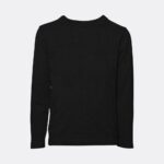 Mens long sleeve T-shirt, black