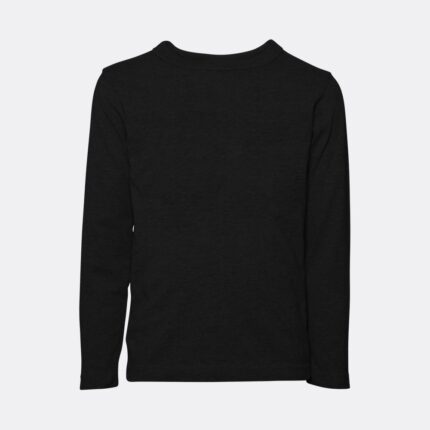 Mens long sleeve T-shirt, black