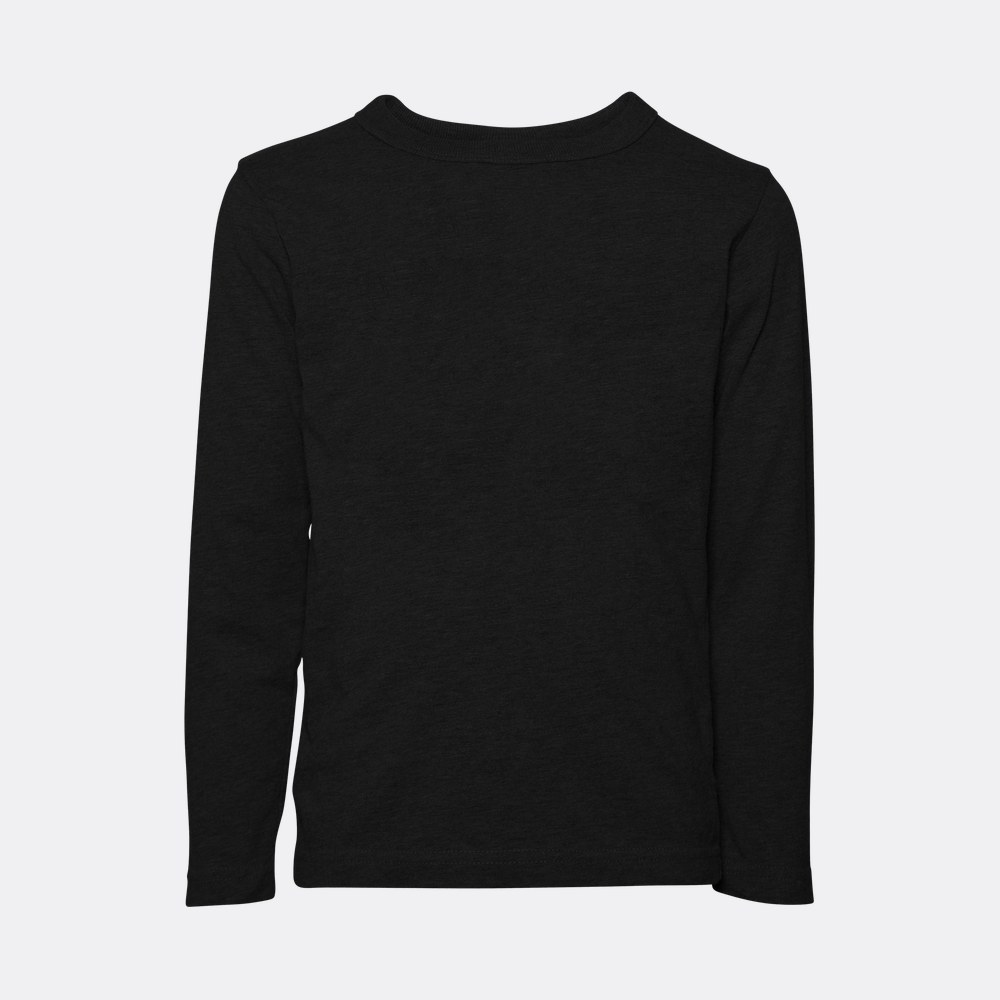 Mens long sleeve T-shirt black Mens long sleeve T-shirt, black