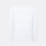 Mens long sleeve thermal T-shirt, white